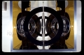 PP40, side view2, 14x14x14 in, plexiglass, mirror, aluminum, 1976